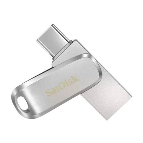 فلش مموری 64 گیگ سن دیسک SanDisk Dual Drive Luxe OTG Type-C USB3.1