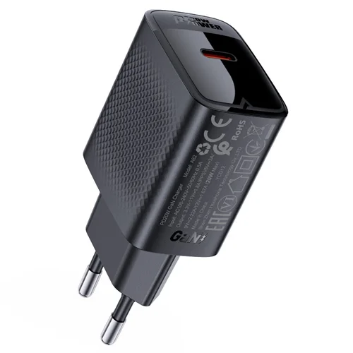 شارژر دیواری ایس فست با توان 20 وات ACEFAST A1 PD 20W GaN Fast Charger