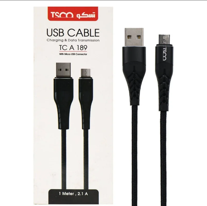 کابل میکرو یو اس بی TSCO TC A189 1m