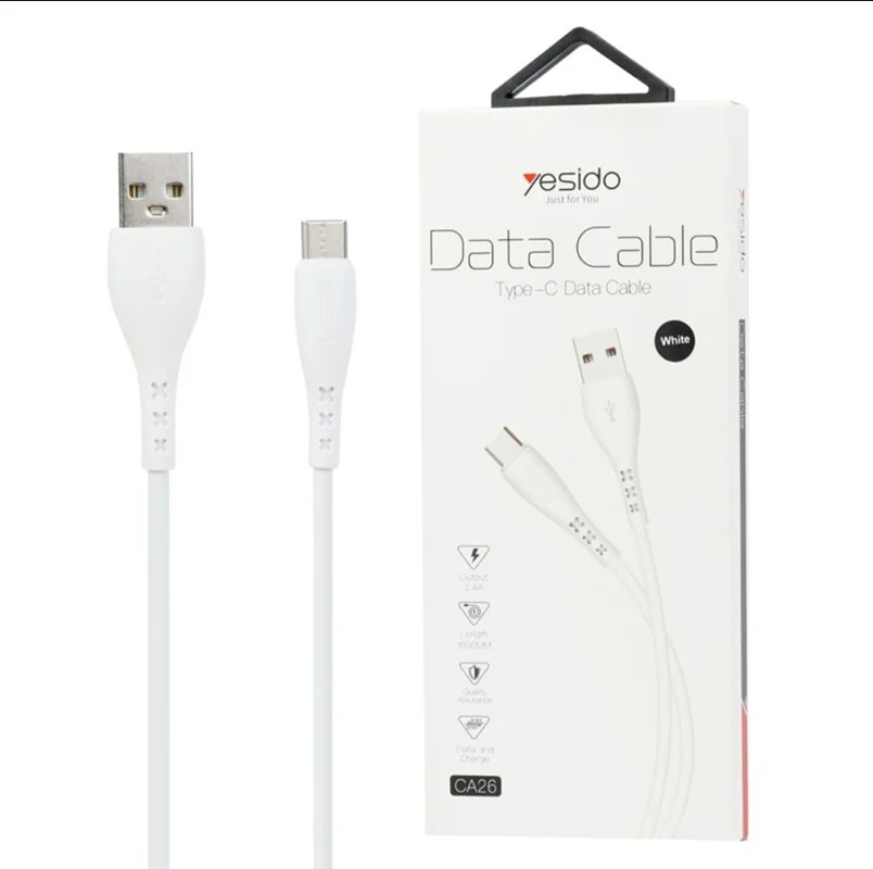 کابل تایپ سی Yesido CA26 2.4A
