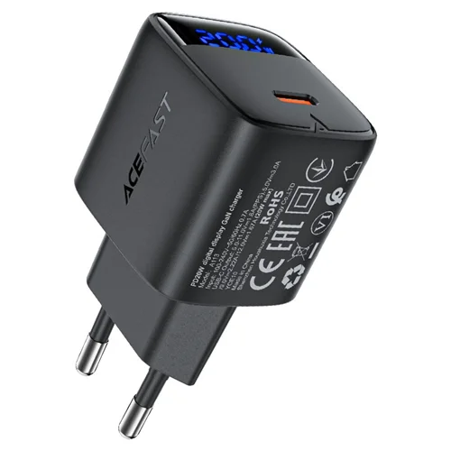 شارژر دیواری ایس فست با توان 20 وات ACEFAST A113 PD 20W GaN Fast Charger