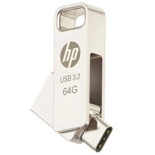 فلش مموری 64 گیگ اچ پی HPX 206C OTG Type-C USB3.2