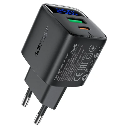 شارژر دیواری ایس فست با توان 25 وات ACEFAST A114 PD 25W GaN Fast Charger