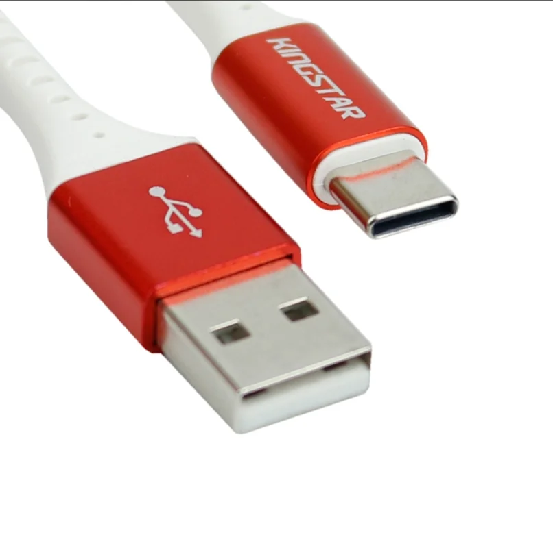 کابل کوتاه فست شارژ Kingstar K63c 2.1A Type-C 25cm